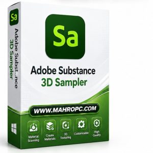 Adobe Substance 3D Sampler 6 interface with photo import and 3D preview