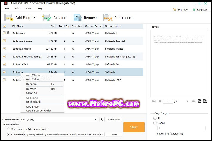 Aiseesoft PDF Converter Ultimate 3.3.62 PC Software With Crack